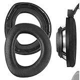 Geekria イヤーパッド Elite 互換性 パッド ゼンハイザー Sennheiser HD800 ヘッドホンに対応 パッド イヤー/イヤーカップシープスキン (ブラック)