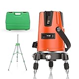 グリーン レーザー墨出し器 5ライン 回転レーザー線 メーカー2年保証 屋外使用できる【三脚・5ライン グリーンセット】(JIS C 6802:2014 レーザークラス2)