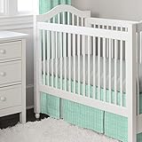 Carousel Designs Mint Herringbone 2-Piece Crib Bedding Set by Carousel Designs