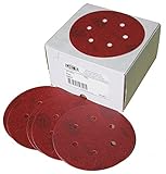 Uneeda Enterprizes, Inc M-152344 M-152344 6-Inch x 6 Hole Vented HV No 150 UAOFR Ruby Red Aluminum O