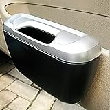 A-SZCXTOP　 ゴミ箱　車載ごみ箱　自動車用ごみ箱 　自動車小物入　車載くず入れ　ガレージダストケース ホルダーボックス　車用収　自動車内装パーツ　カーアクセサリー　シルバー