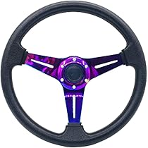 レーシング　ステアリング　紫 Amazon.co.jp: TRUSTTWO レーシングレーシング14インチ350mm深い