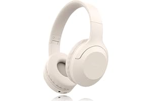 Bautylee ワイヤレスヘッドホン Bluetooth 5.3 オーバーイヤーヘッドホン/HiFi ステレオ重低音/遅延なし/密閉型/軽量/折り畳み可能/内蔵マイク付き/無線 3.5mm AUX有線両用/最大46時間連続再生/日本語取扱説明書付属