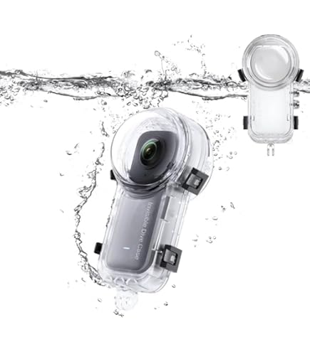 Amazon | アクションカメラ 360度撮影 Insta360 潜水ケース (ONE X