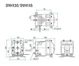 日東工器 DC駆動 真空ポンプ DVH145-X1