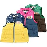 【アウトレット】 Bobson ベスト(80～130cm) キムラタンの子供服 グリーン 80 ( 77332x77832-143 )