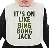 It's On Like Bing Bong Jack Slogan ネクタイを有する有機ビブ Medium