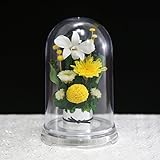 アートフォーシーズン お供えマムドーム プリザーブドフラワー (イエロー)