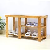 シューズラック 木製 腰掛け可能 玄関ベンチ仕様 組み立て式 靴収納 玄関収納