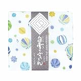 白雪ふきん 白雪友禅ふきん ／約30×40cm (キャンディプラネット／ブルー)