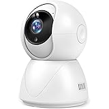 FUNTIC 【2G/5G両対応・300万画素】 ネットワークカメラ HD1080P 監視カメラ 防犯カメラ wifi ベビーモニター 双方向音声 ベビー/ペット/老人見守り 動体検知 暗視撮影 録画可能 最大6人同時閲覧 アプリ簡単設定 ドーム型 