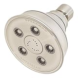 Speakman S-3014-BN-E2 Caspian Anystream High Pressure Adjustable Low Flow Shower Head, Brushed Nicke