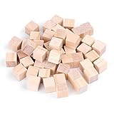 Hztyyier 木製キューブクラフト 天然正方形 手作り木製クラフト 木製ブロックキューブ DIYクラフト 子供のおもちゃ ホームデコレーション 10mm Hztyyiere35v1iyoxz-01