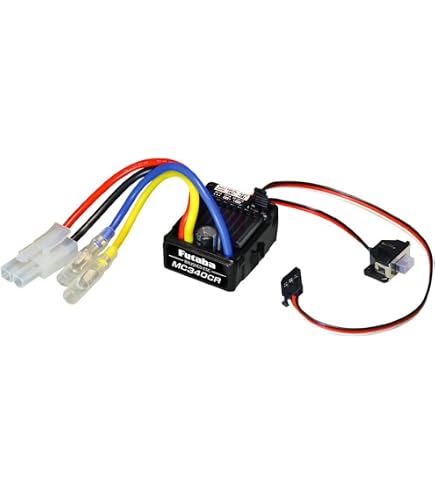 Amazon | MC340CR ブラシモーター用ESC (スピードコントローラー