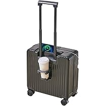 キャリーケース スーツケース 超軽量 USB充電 カップホルダー 静音 110L 51vLB4PWMBL._SY200_QL15_.jpg