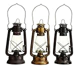 Benzara Lantern Assorted, Classical Style, Set of 3 by Benzara
