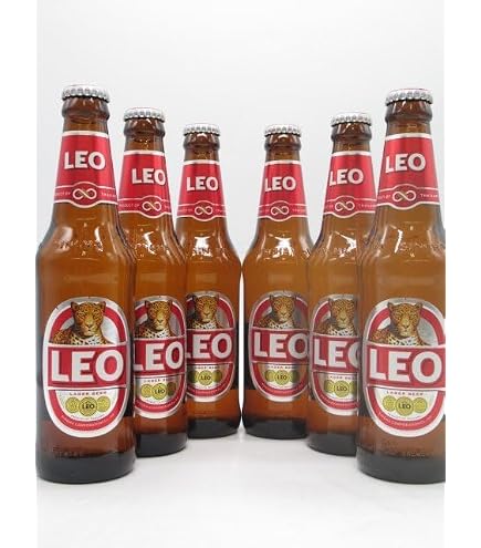 Amazon.co.jp: 【6本セット】 レオ Leo ラガー タイビール 缶 330ml×6