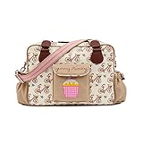 Doublure rose Yummy Mummy bébé couches sac à langer - dans les écuries rose motos