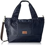 [ラナ] Rana ボストントートバッグ 2WAY無地 1608-4236 コン (ネイビー)