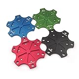 RaiFu サードハンド 多機能 溶接 プラットフォーム、 ファン＆ 虫眼鏡 ワーク はんだ付け 回路基板溶接用 6 アーム/拡大鏡/USBファン/アルミベース 付属 レッド