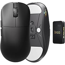 Amazon.co.jp: ラムズ(Lamzu) INCA ゲーミングマウス Black 1セット