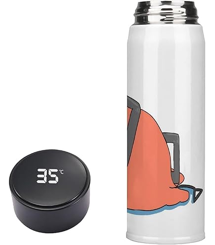 Amazon | チェンソーマン デンジ ポチタ 水筒 LED温度表示 軽量 保温