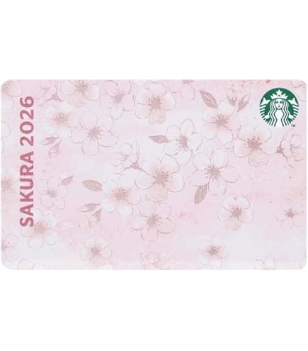 Amazon | Starbucks スタバ スターバックス カード SAKURA 2025
