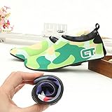 GudeHome 男女兼用 ベビー キッズ アウトドア 通気性 アンチスリップ アクア ウォーター スキンシューズ ビーチフィットネス サーフィン ヨガ スイミングに