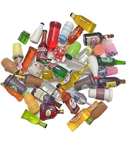 Amazon | Lezalic ボトル ミニチュア 山盛りセット ドールハウス お酒