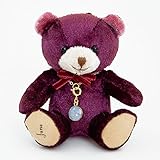 6月誕生石カラーのSWAROVSKI付き ミニテディベア