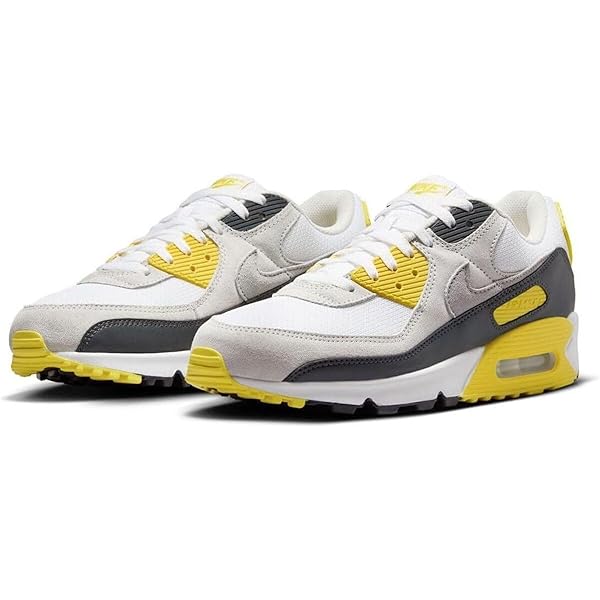 Nike Air Max 90 Gグレー/イエロー/オレンジ 楽天市場】ナイキ マックス レザー 灰色 グレー 黄色 イエロー