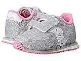 [サッカーニ] Saucony Kids ガールズ Baby Jazz Crib (Infant) ベビーシューズ Silver/White 2 Infant(8.5cm) - M [並行輸入品]