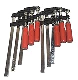 F型クランプ DIY 固定工具 50mmx200mm 木工 溶接 作業用　3本 4本セット (6本)