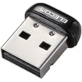 エレコム Wi-Fi 無線LAN 子機 150Mbps 11n/g/b 2.4GHz専用 USB2.0 コンパクトモデル ブラック WDC-150SU2MBK
