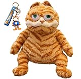 WOOCARE 猫 ぬいぐるみ 人形 11.8インチ ガーフィールド ぬいぐるみ オレンジ 猫 ぬいぐるみ 男の子 女の子 子供 クリスマス 誕生日