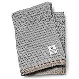 Elodie Details Organic Waffle Blanket (Gilded Grey) by Elodie Details