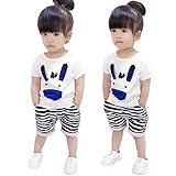 [FERE8890] 子供 上下セット Tシャツ ショートパンツ シンプル 衣装 ラブリー お洒落 美脚 綺麗 淑女 エレガント パーティー 子供の日 ホワイト 身長100cm