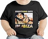Everything Gets Wet In Ibiza オーガニックベビーTシャツ 12 - 18 Months