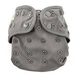 Bumkins Cloth Diaper Cover, Gray by Bumkins