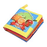 whitelotous非毒性知識Crinkle布ブック、手作り教育玩具、幼児用コンパニオン、ベビーシャワーPresent、ホーム装飾 120259.06