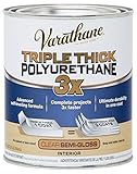 Rust-Oleum 284472 Varathane Triple Thick Polyurethane, Semi-Gloss by Rust-Oleum