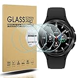 Suoman（4枚）for Samsung Galaxy Watch 8/4 Classic 46mm ガラス フィルム ギャラクシーウォッチ8/4クラシックフィルム