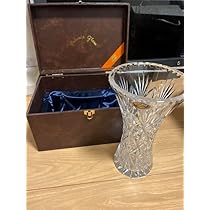 Amazon.co.jp: ボヘミアガラス 花瓶 箱付 : ホーム＆キッチン