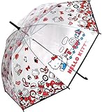 スモールプラネット HELLO KITTY ビニール傘 オモチャ 親骨55cm ポリエチレン HKUM08