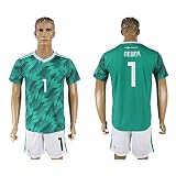 wisionメンズ2018 World Cup Germany National # 1 Away Soccer Jersey (グリーン) L グリーン