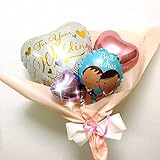 バルーンブーケ for Wedding Pink×Wedding Couple