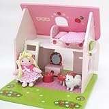 野苺 木のおもちゃ ミニ仲良しハウス ミニドールハウス