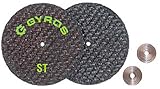 Gyros 11-41702 1-3/4-Inch Diameter Fiber Disks Fiberglass Reinforced Cut Off Wheels, Set of 2 by Gyr