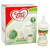 Cow And Gate (カウアンドゲート) スターターパック(70ml) 液体ミルク6本＋専用乳首6個