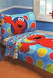 Sesame Street Elmo 4 Piece Toddler Bedding Set by Sesame Street [並行輸入品]